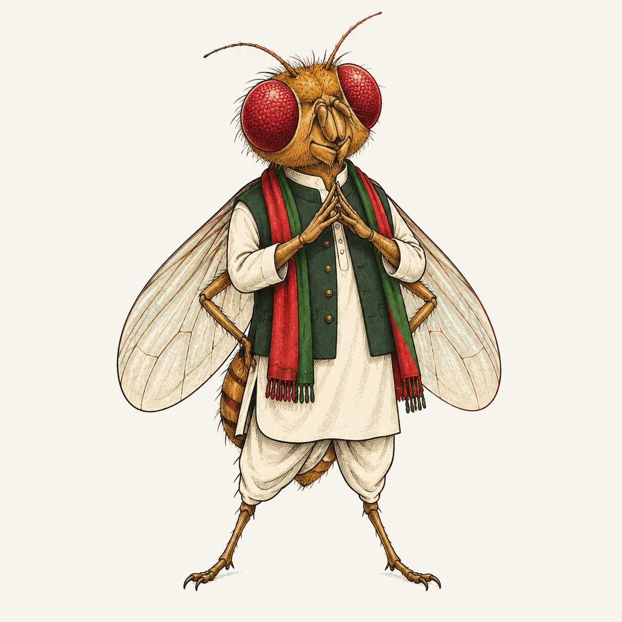 Chairman Fly mascot